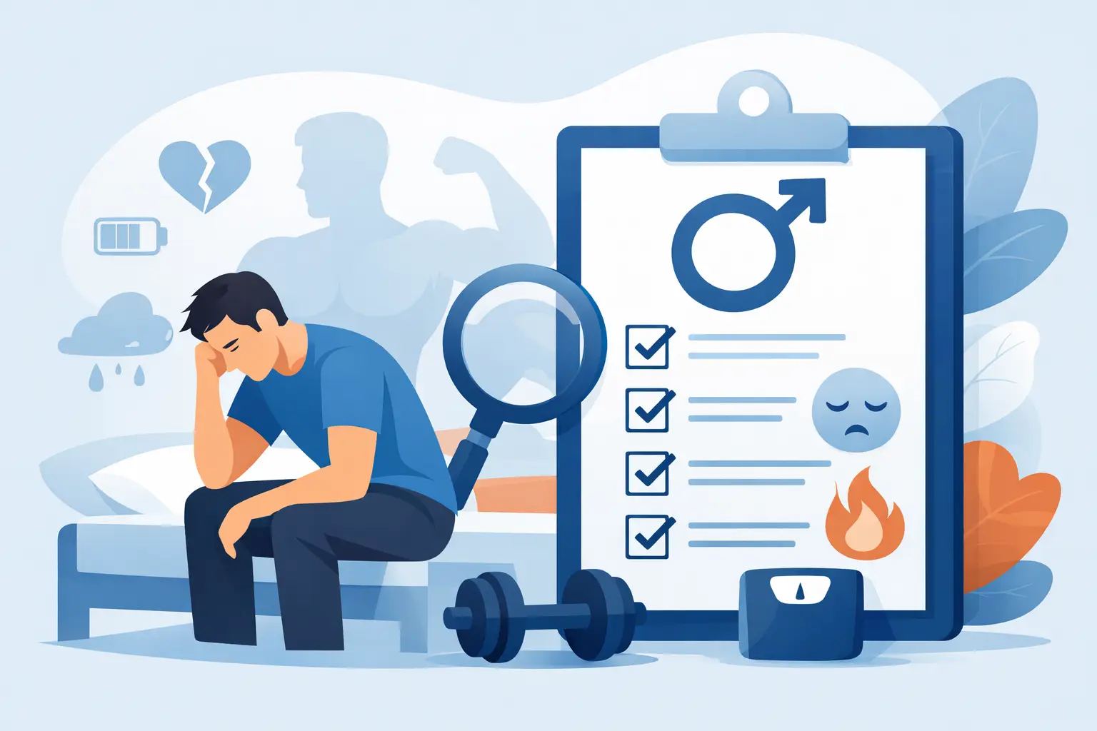 Low Testosterone Symptoms Checklist for Men