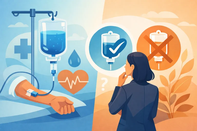 IV Hydration When It Helps and When to Skip It - Thrive Health Solutions IV Hydration: When It Helps and When to Skip It